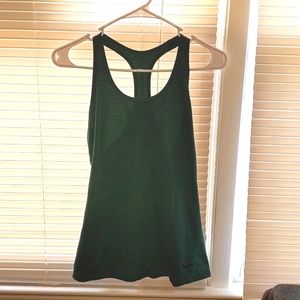Forest green Nike workout tank